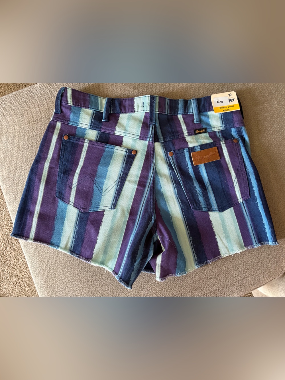 Striped Wrangler Women’s Shorts